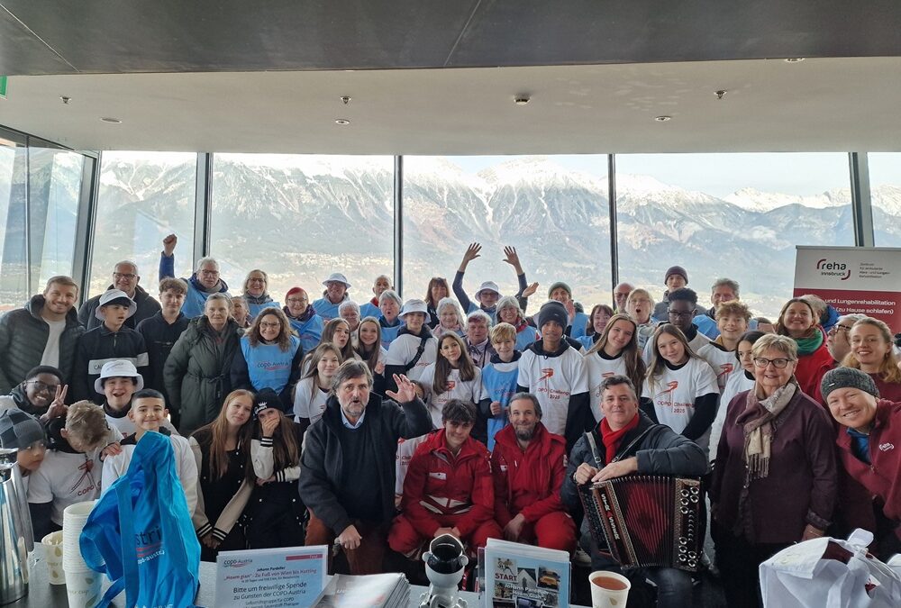 myCOPD-Challenge 2025 – gemeinsam hoch hinaus